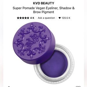 KVD BEAUTY Super Pomade Vegan Eyeliner, Shadow and Brow Pigment
